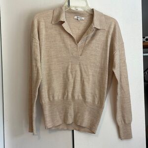Madewell Merino Wool Collared Sweater